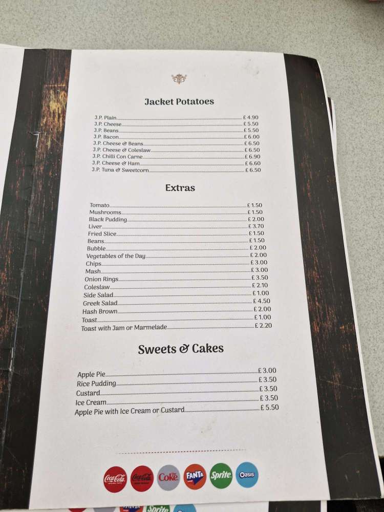 menu Euro cafe Holloway Road
