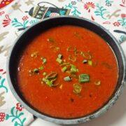 Easy Roasted Red Pepper and Tomato Soup