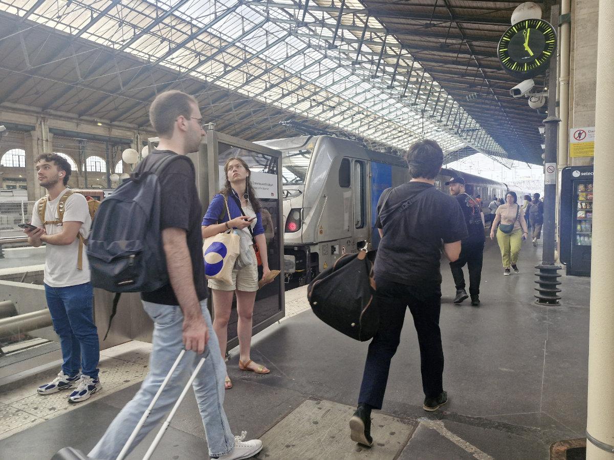 European Sleeper Paris to Berlin train