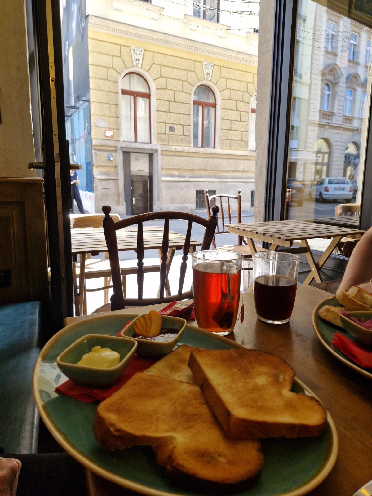bechamel budapest brioche breakfast