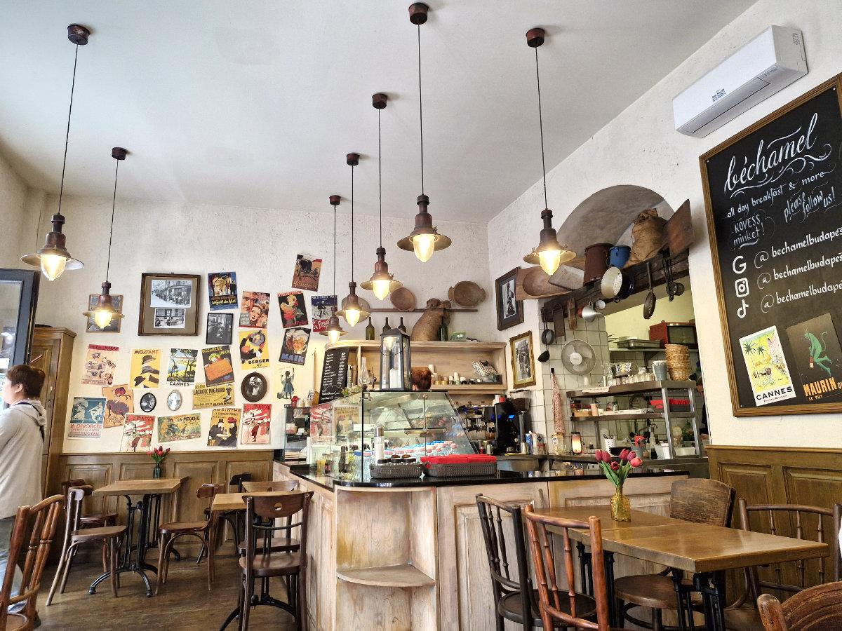 bechamel budapest inside