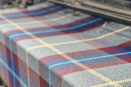 Traditional weaving techniques at Inverness Castle