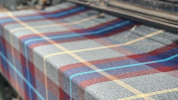 Traditional weaving techniques at Inverness Castle