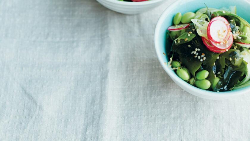 Salads by Nicola Graimes Review and Japanese Wakame Recipe