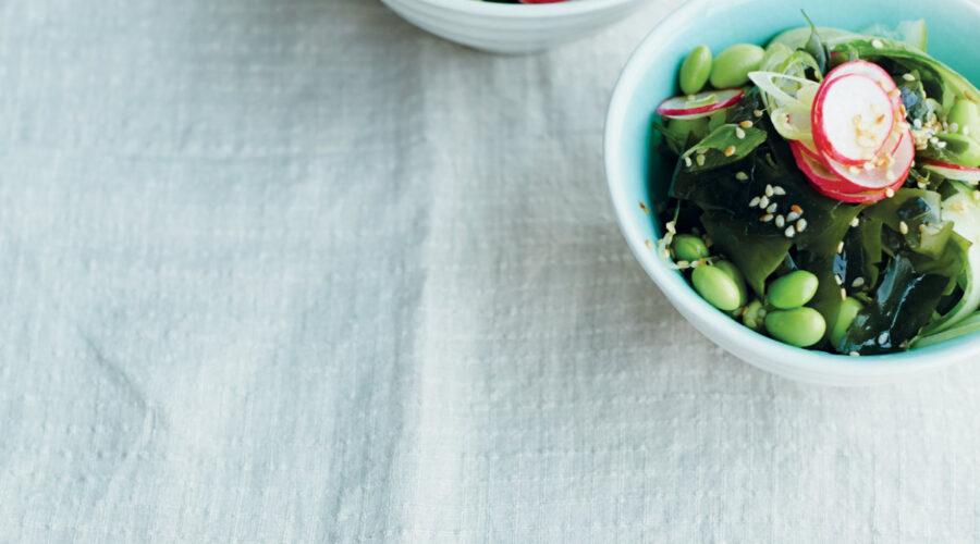 Salads by Nicola Graimes Review and Japanese Wakame Recipe