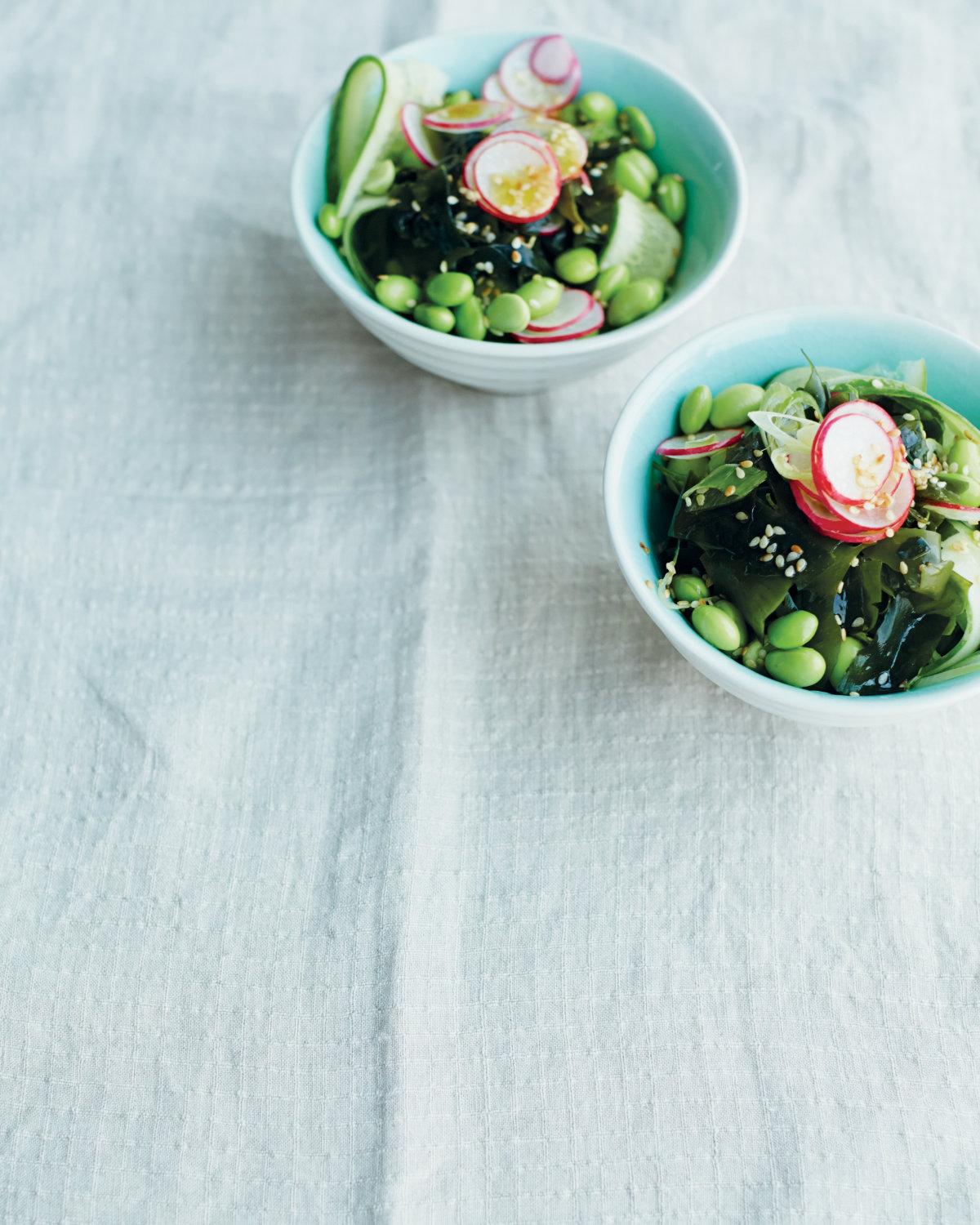 Salads by Nicola Graimes Review and Japanese Wakame Recipe