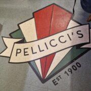 Interior of E Pellicci café in East London