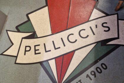 Interior of E Pellicci café in East London