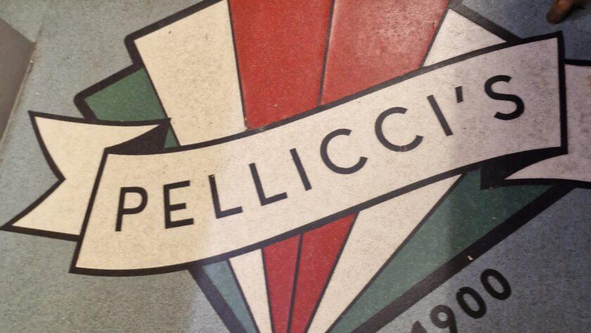 Interior of E Pellicci café in East London