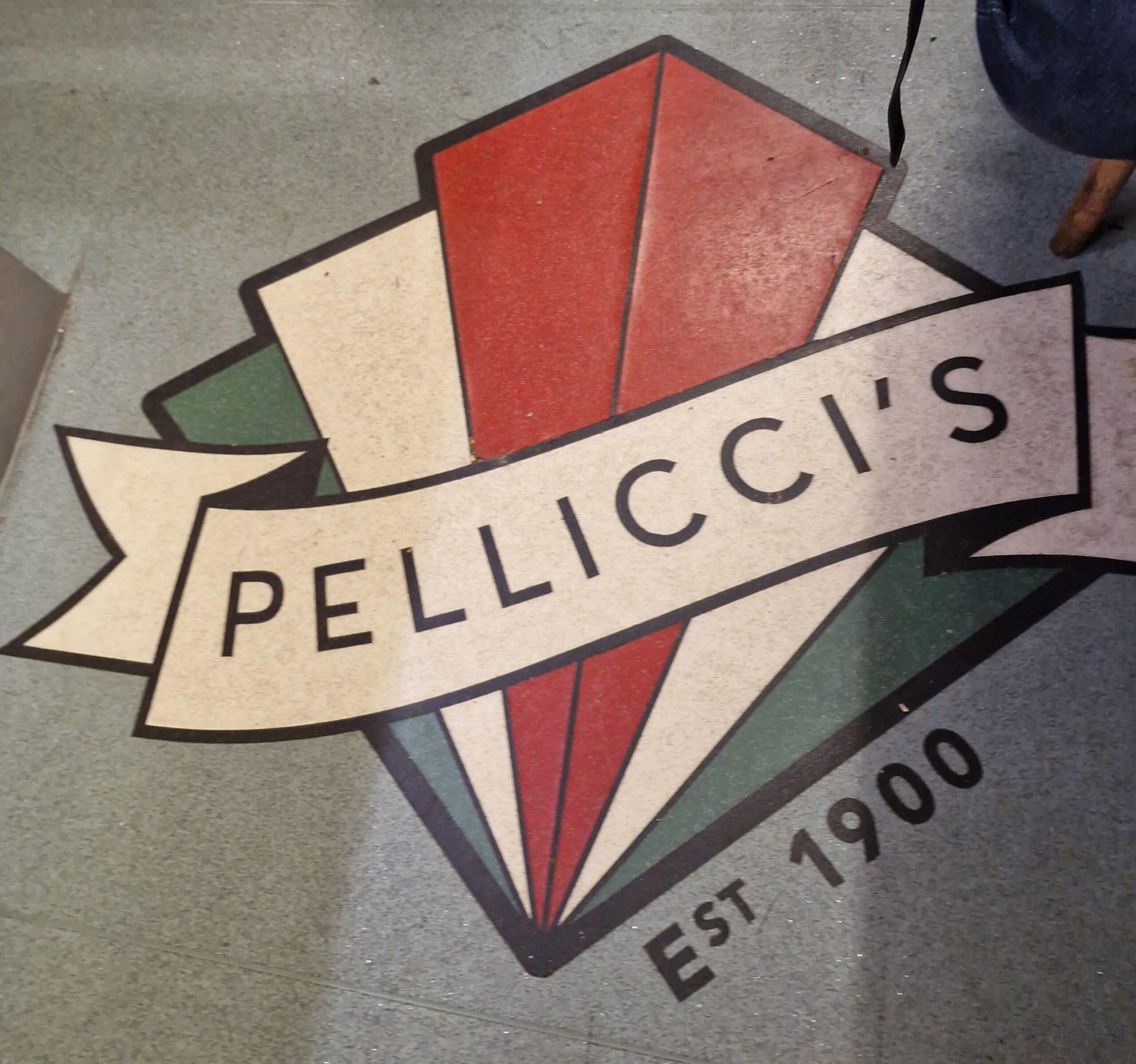 Interior of E Pellicci café in East London
