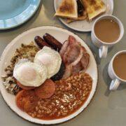 menu Broadway Cafe Muswell Hill review: a proper London full breakfast
