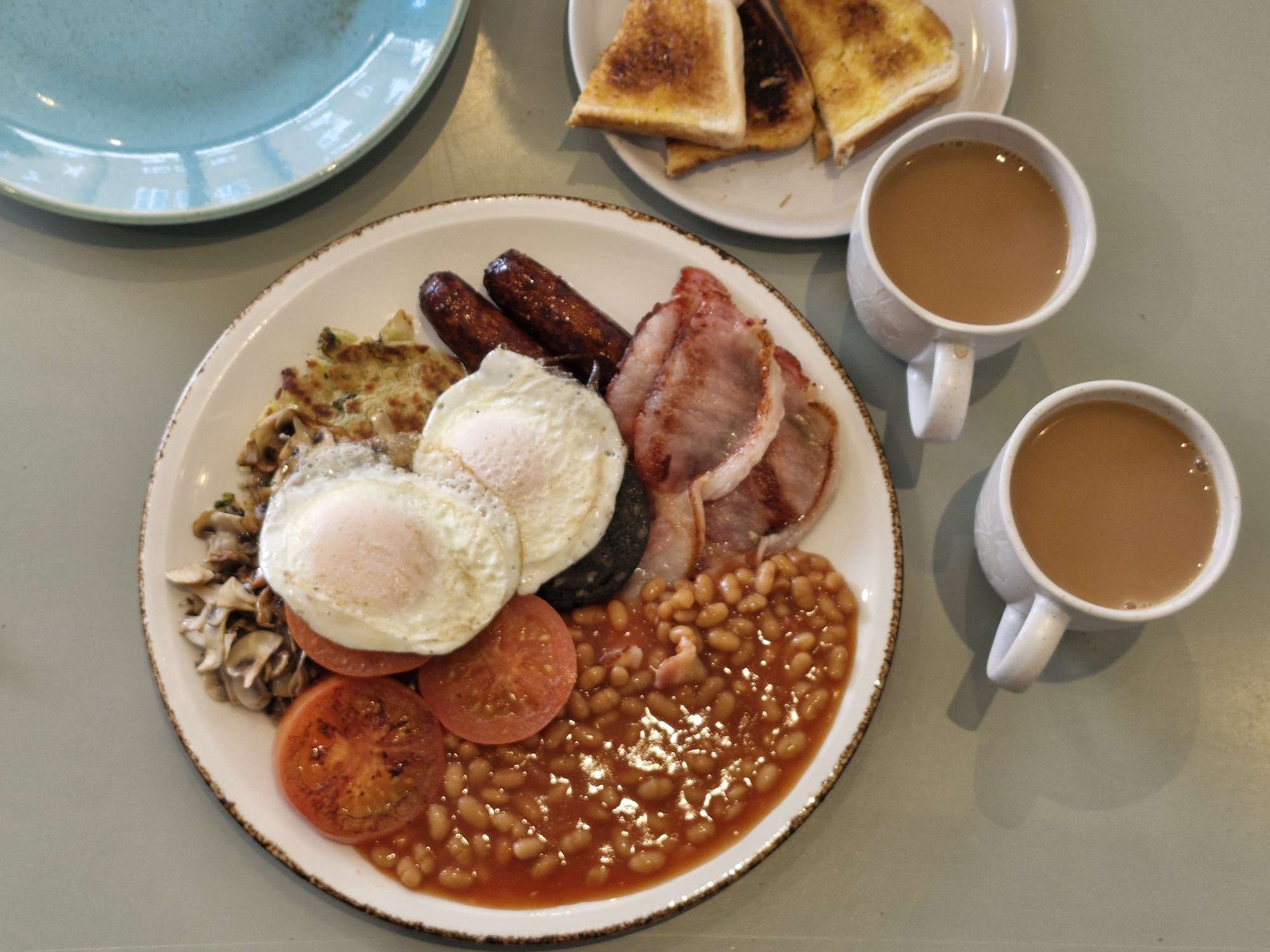 menu Broadway Cafe Muswell Hill review: a proper London full breakfast