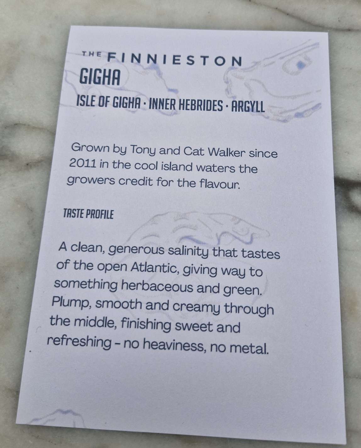 gigha oyster the finnieston