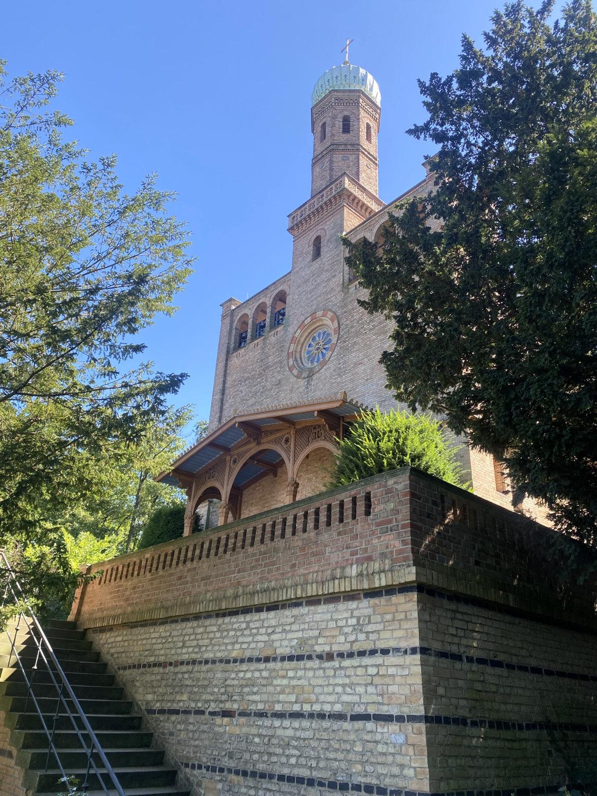 Peacock Island Berlin wannsee st peter and st paul