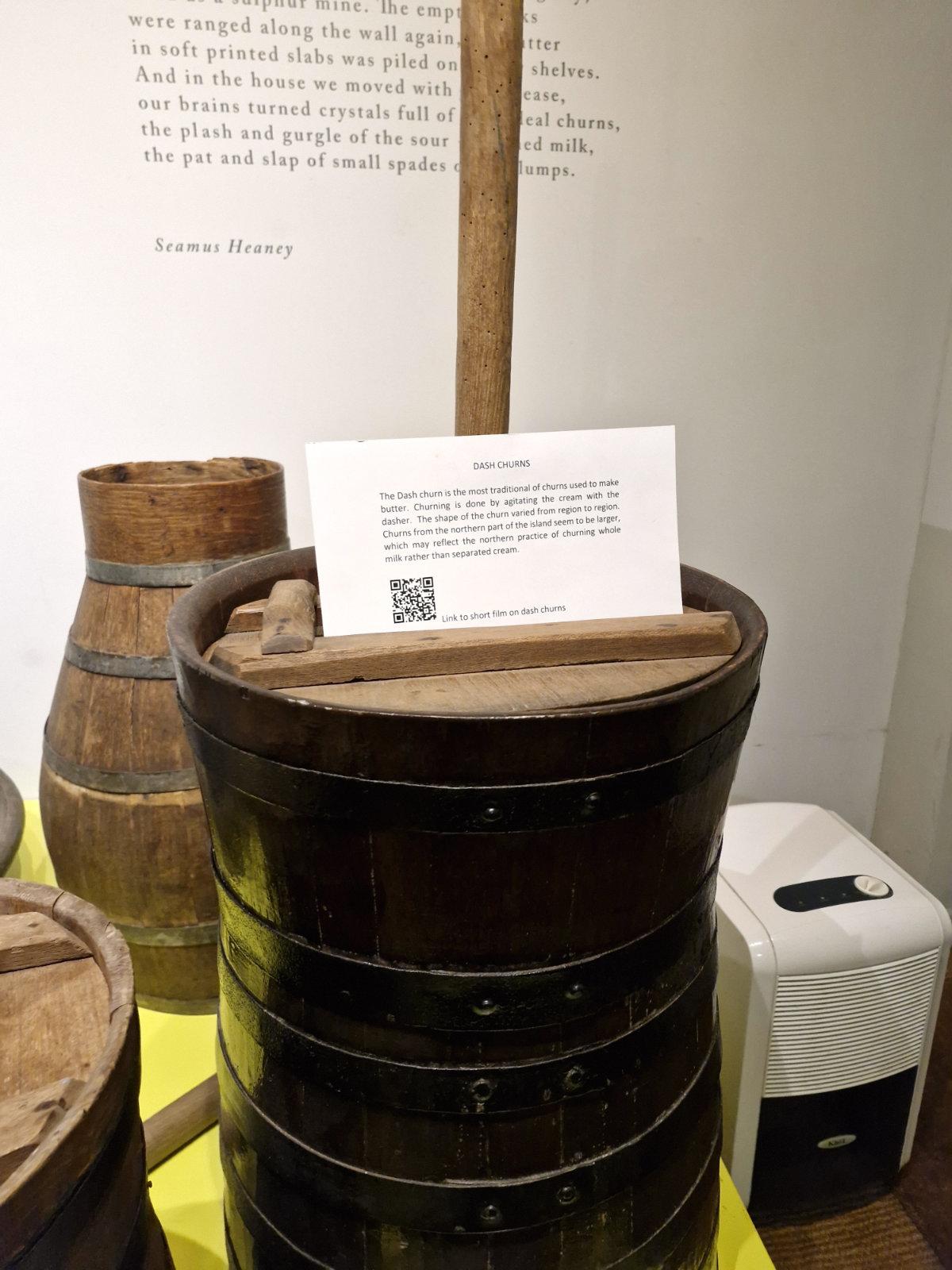 cork butter museum dash churn