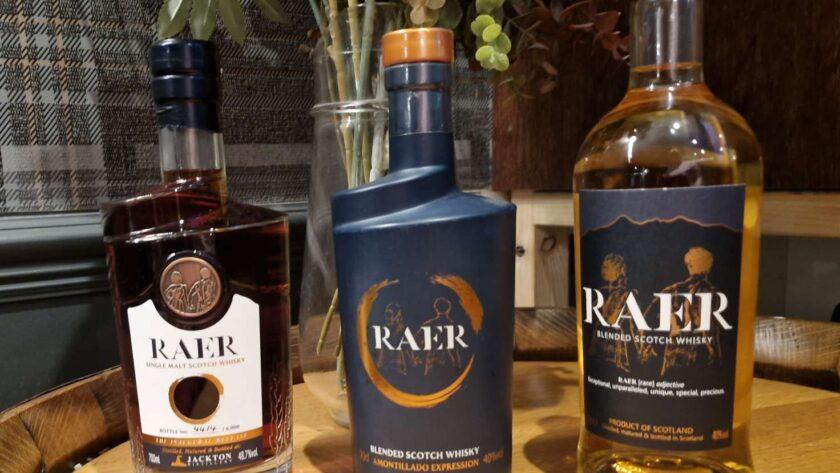 “RAER Single Malt Scotch Whisky The Inaugural Release from Jackton Distillery near Glasgow