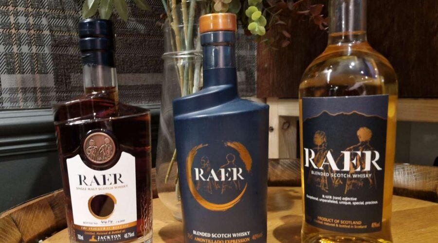 “RAER Single Malt Scotch Whisky The Inaugural Release from Jackton Distillery near Glasgow