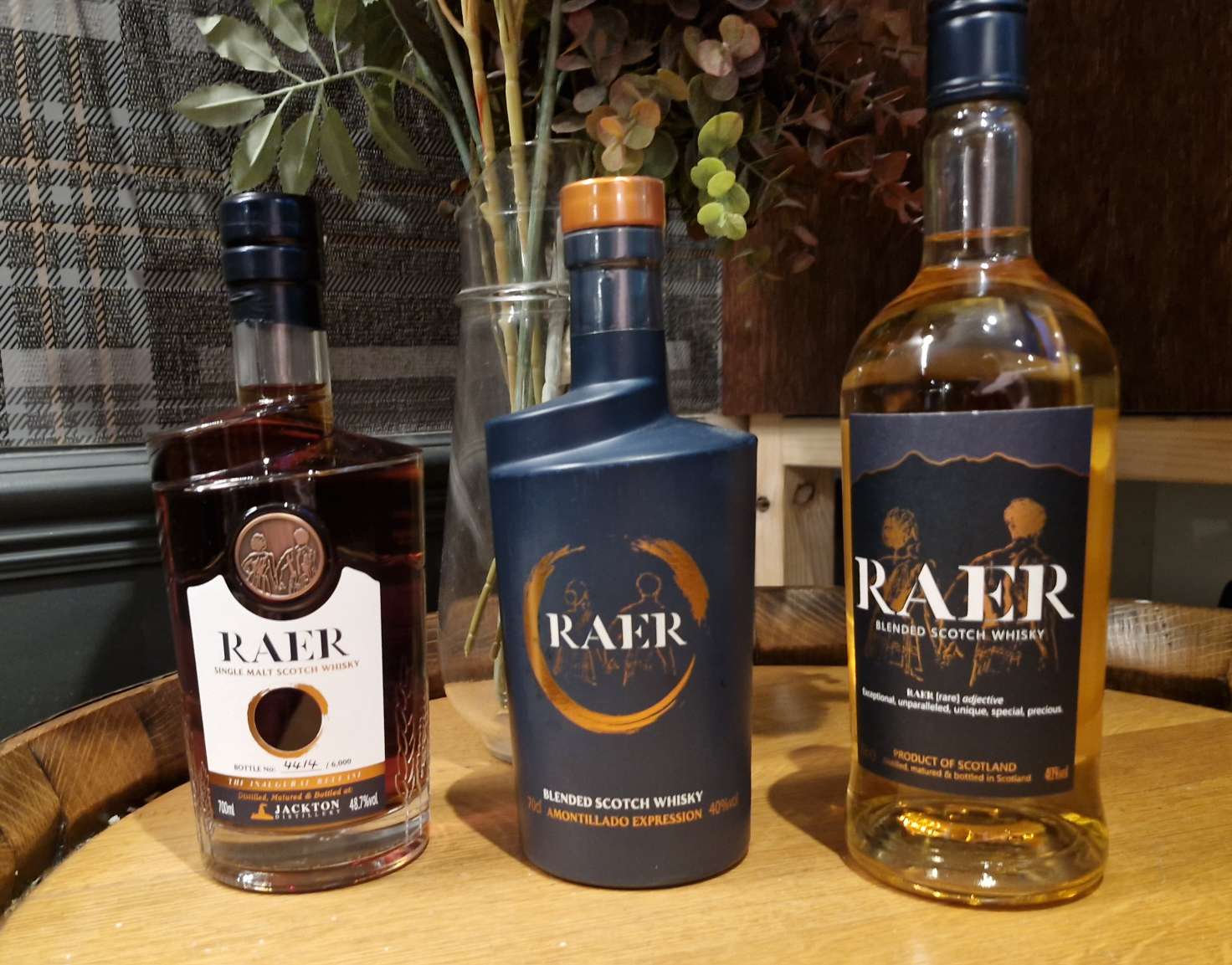 “RAER Single Malt Scotch Whisky The Inaugural Release from Jackton Distillery near Glasgow
