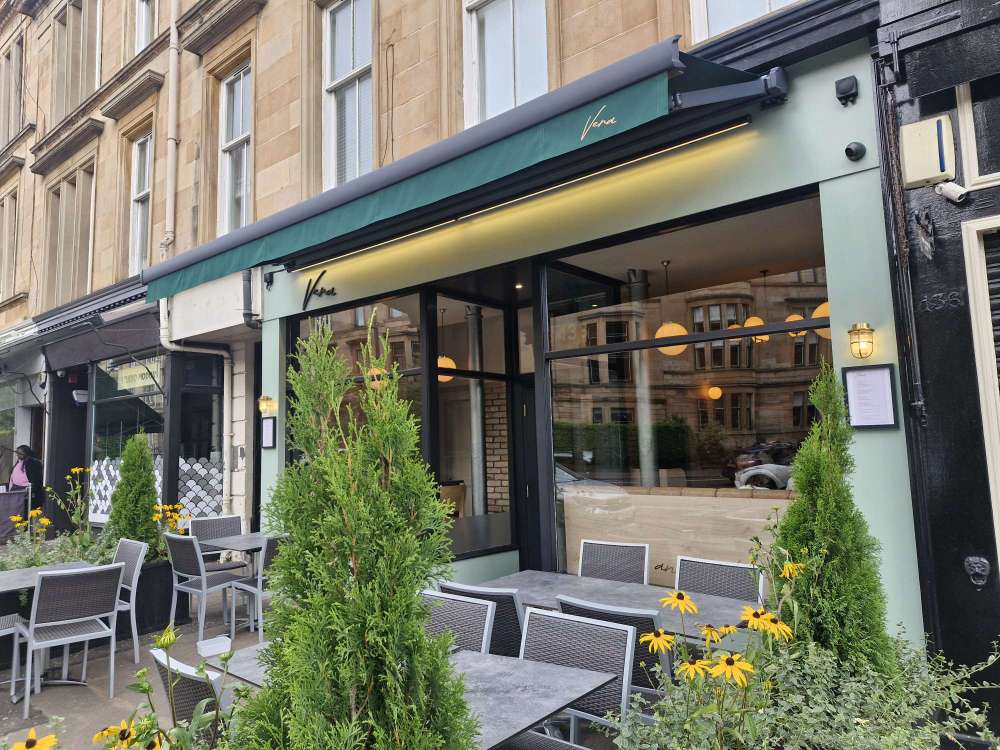 Vera Glasgow Sunday lunch menu at new Nithsdale Road restaurant. Vera Glasgow Review