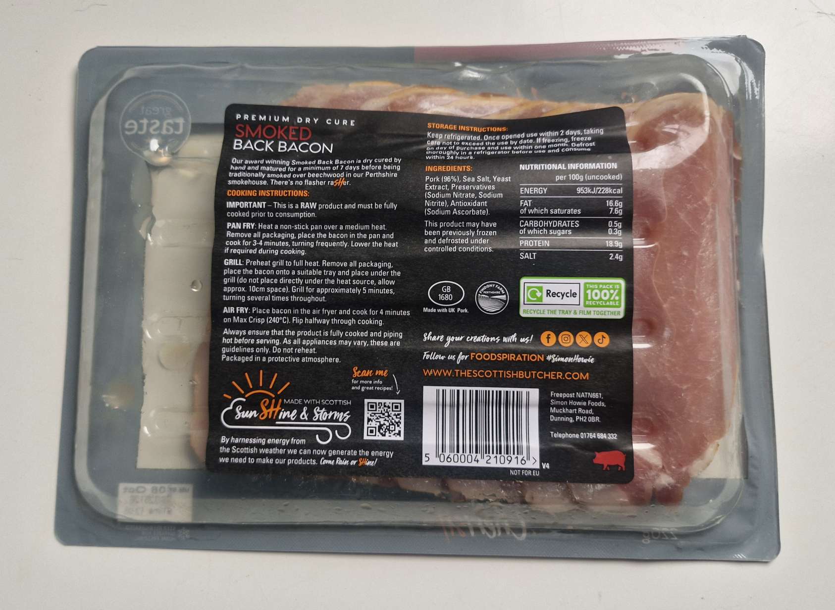 Simon Howie Streaky Rashers review