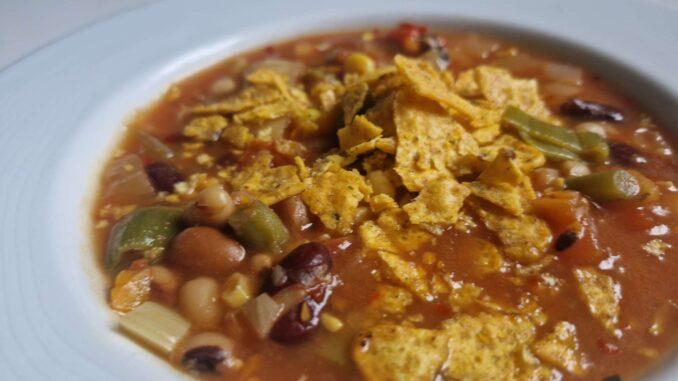 Easy Spicy Mexican Bean Soup Recipe