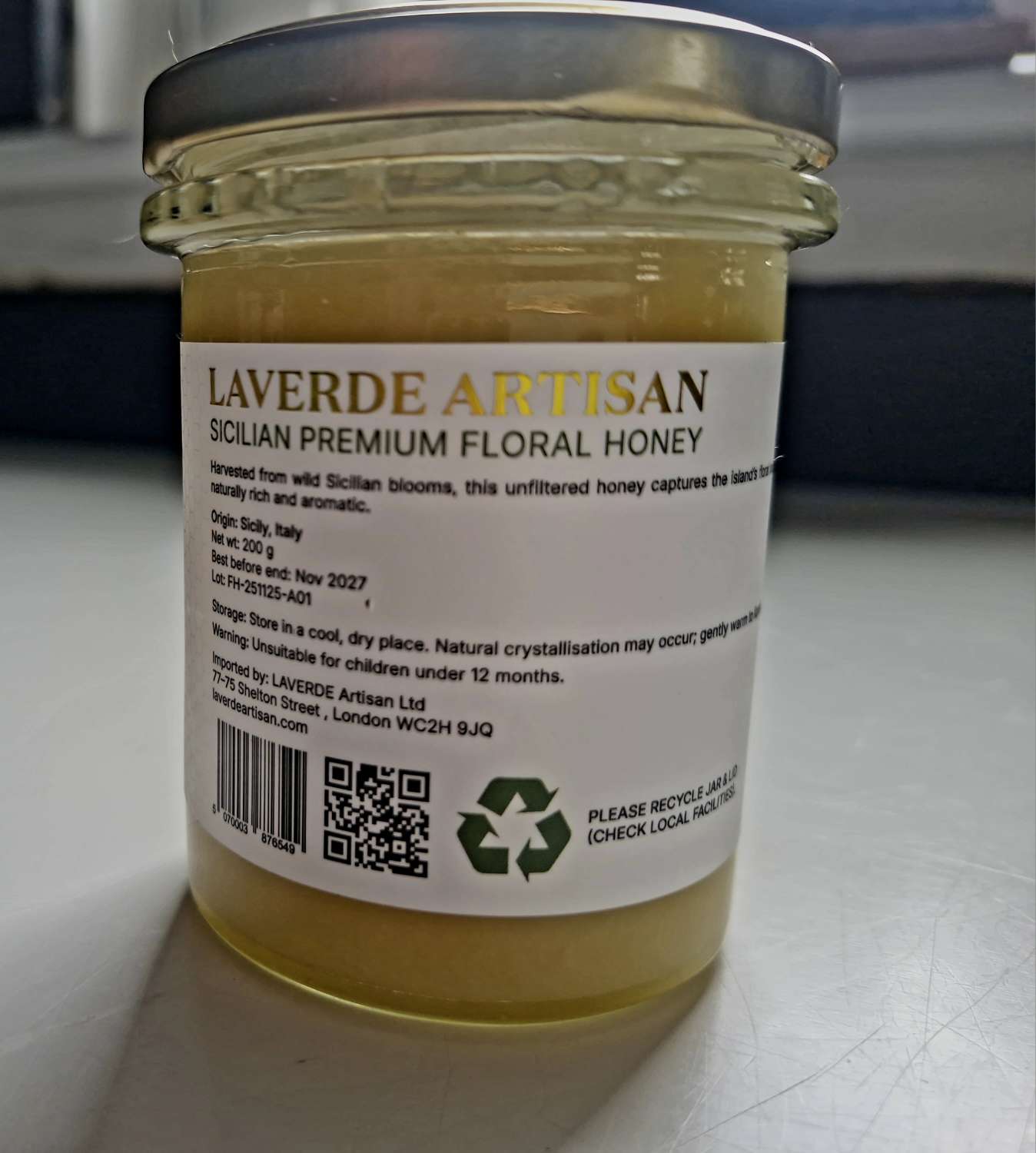 LAVERDE Raw Sicilian Honey Review: Artisan Honey from Sicily