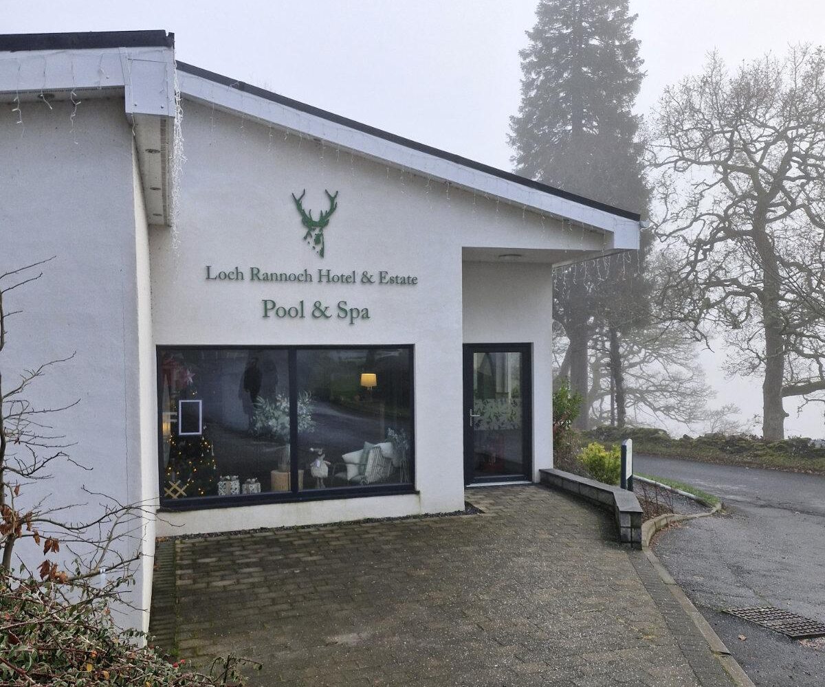 Loch Rannoch Hotel spa and swimming pool