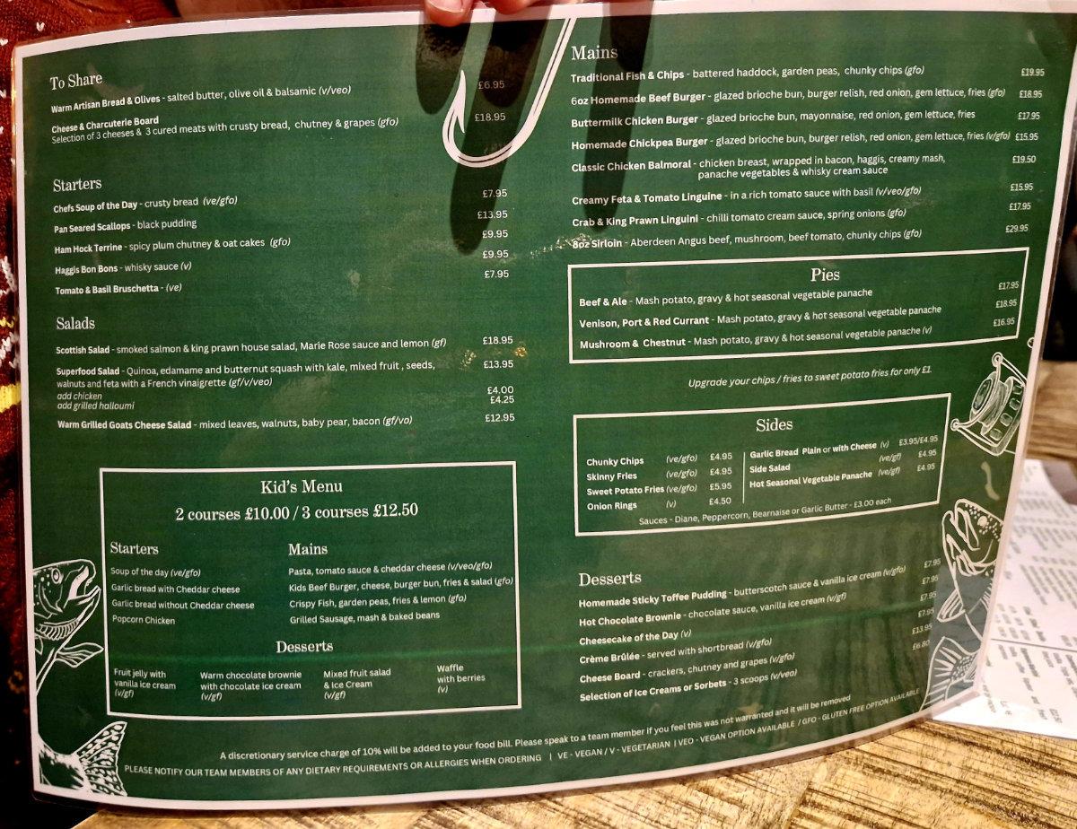 Dinner in Wild Brownie: the hotel's relaxed alternative