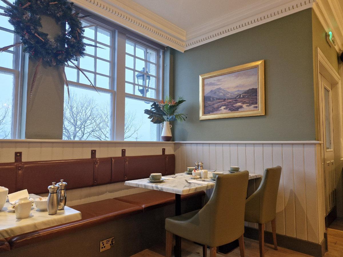Dinner in The Estate Room at Loch Rannoch Hotel