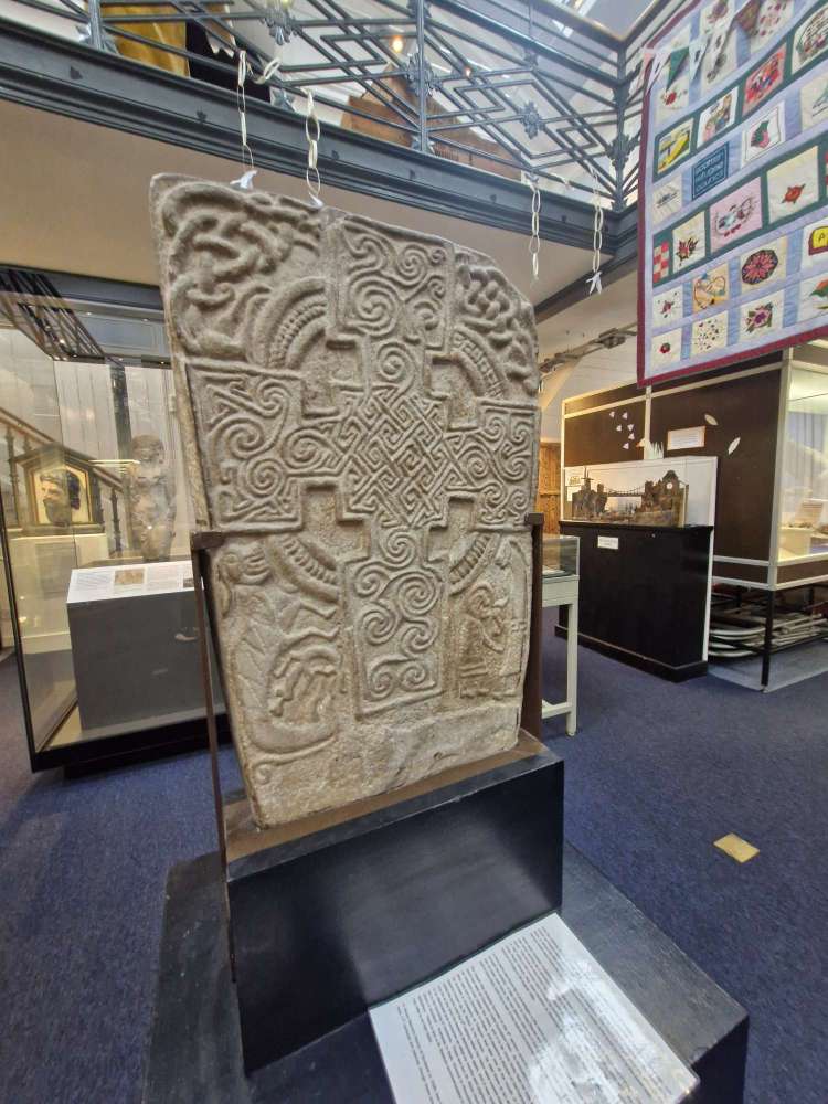 The Inchbrayock Pictish cross-slab