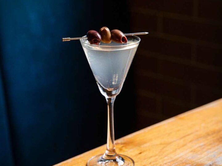 Greek Salad Martini from The Voyage of Buck