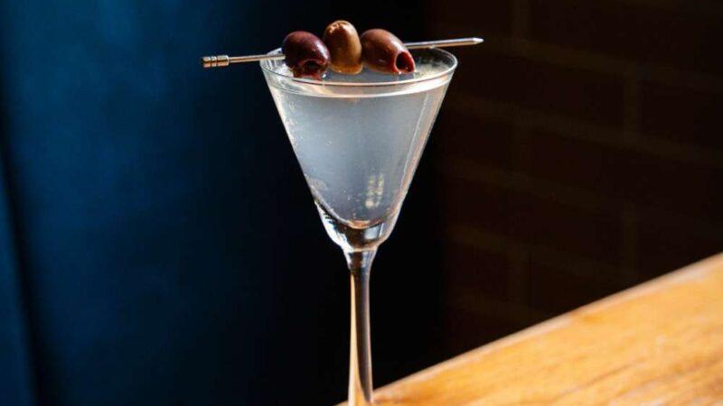 Greek Salad Martini from The Voyage of Buck