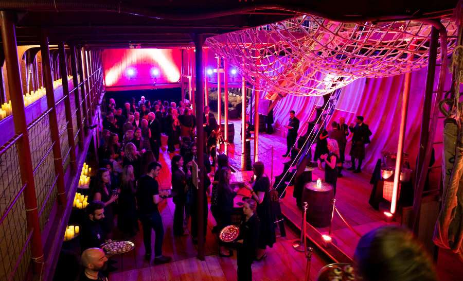 Tall Ship Glenlee and Mharsanta Launch Events Partnership
