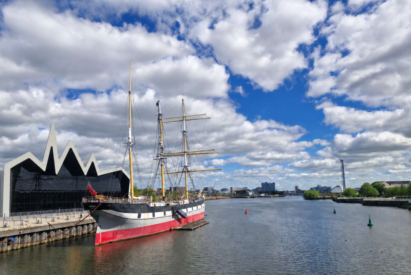 Tall Ship Glenlee and Mharsanta Launch Events Partnership